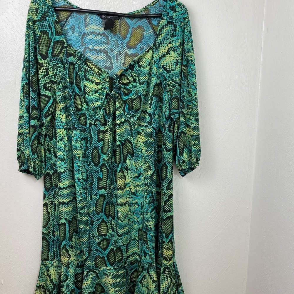 Inc International Concepts  Snakeskin Dress. Sz 1X - Picture 10 of 14